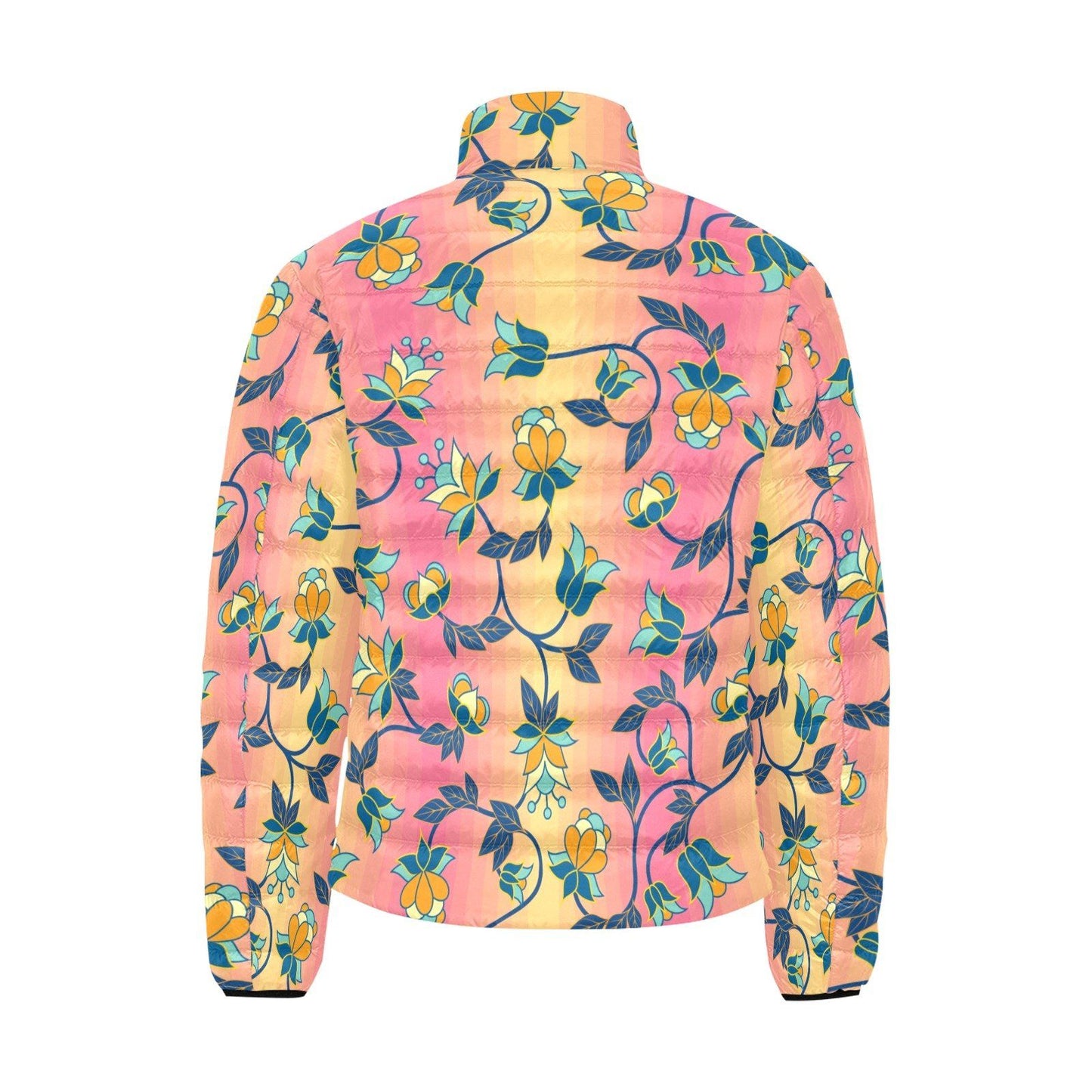 Orange Days Unisex Stand Collar Padded Jacket Men's Stand Collar Padded Jacket (H41) e-joyer