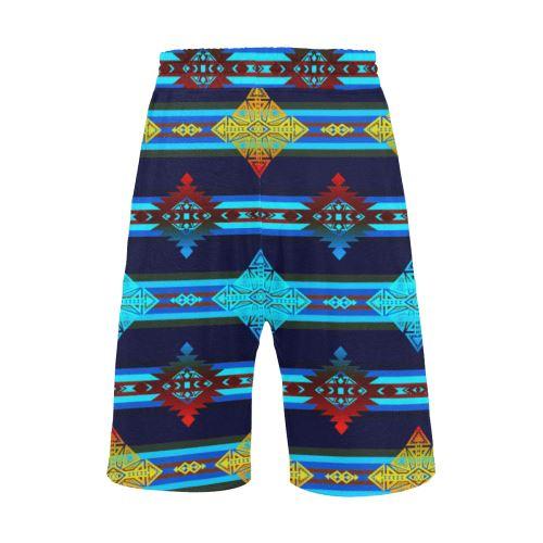 Plateau Night Men's All Over Print Casual Shorts (Model L23) Men's Casual Shorts (L23) e-joyer