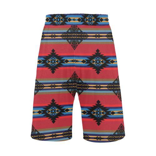 Plateau Ride Men's All Over Print Casual Shorts (Model L23) Men's Casual Shorts (L23) e-joyer