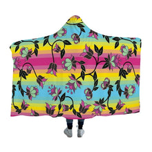 Load image into Gallery viewer, Powwow Carnival Hooded Blanket blanket 49 Dzine 
