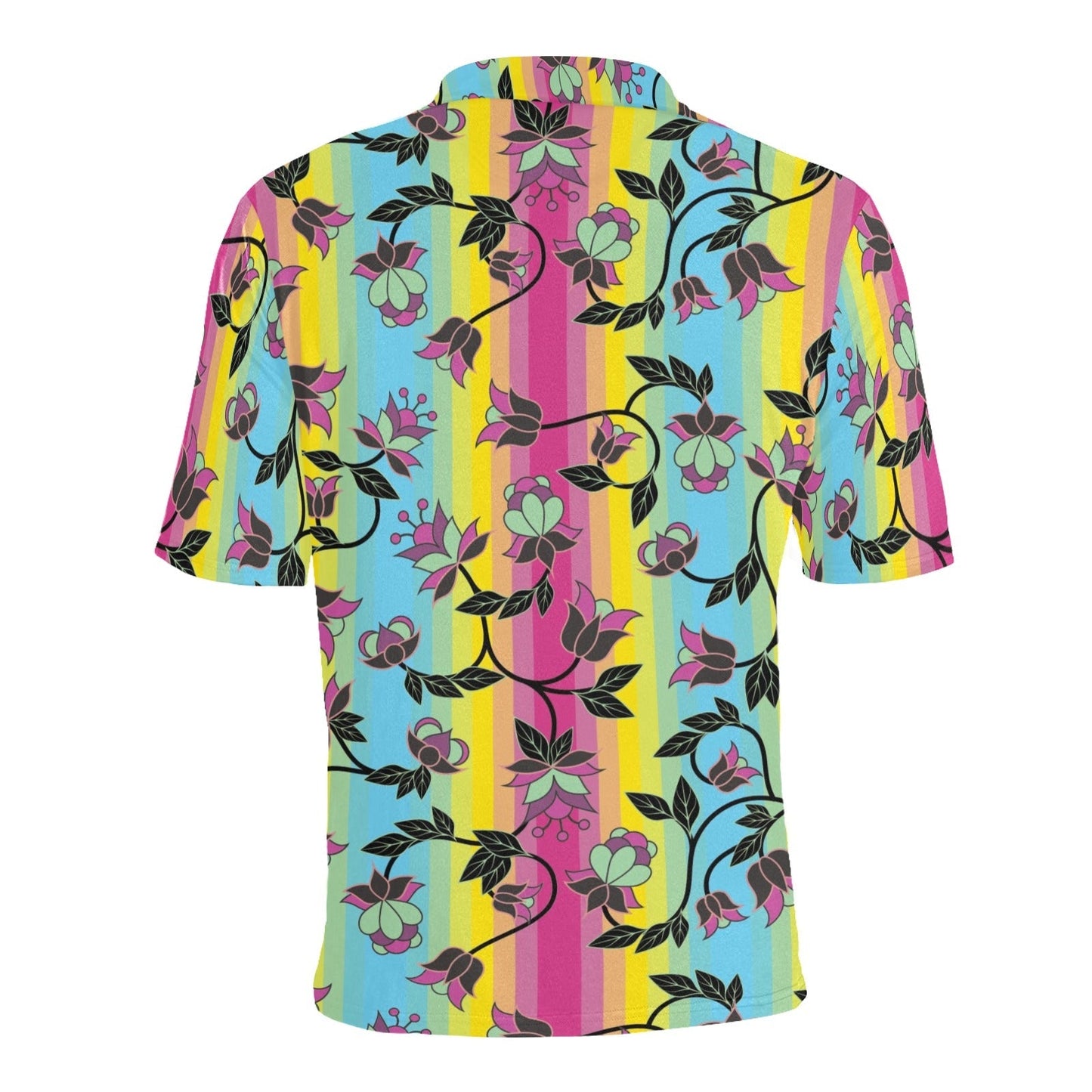 Powwow Carnival Men's All Over Print Polo Shirt (Model T55) Men's Polo Shirt (Model T55) e-joyer