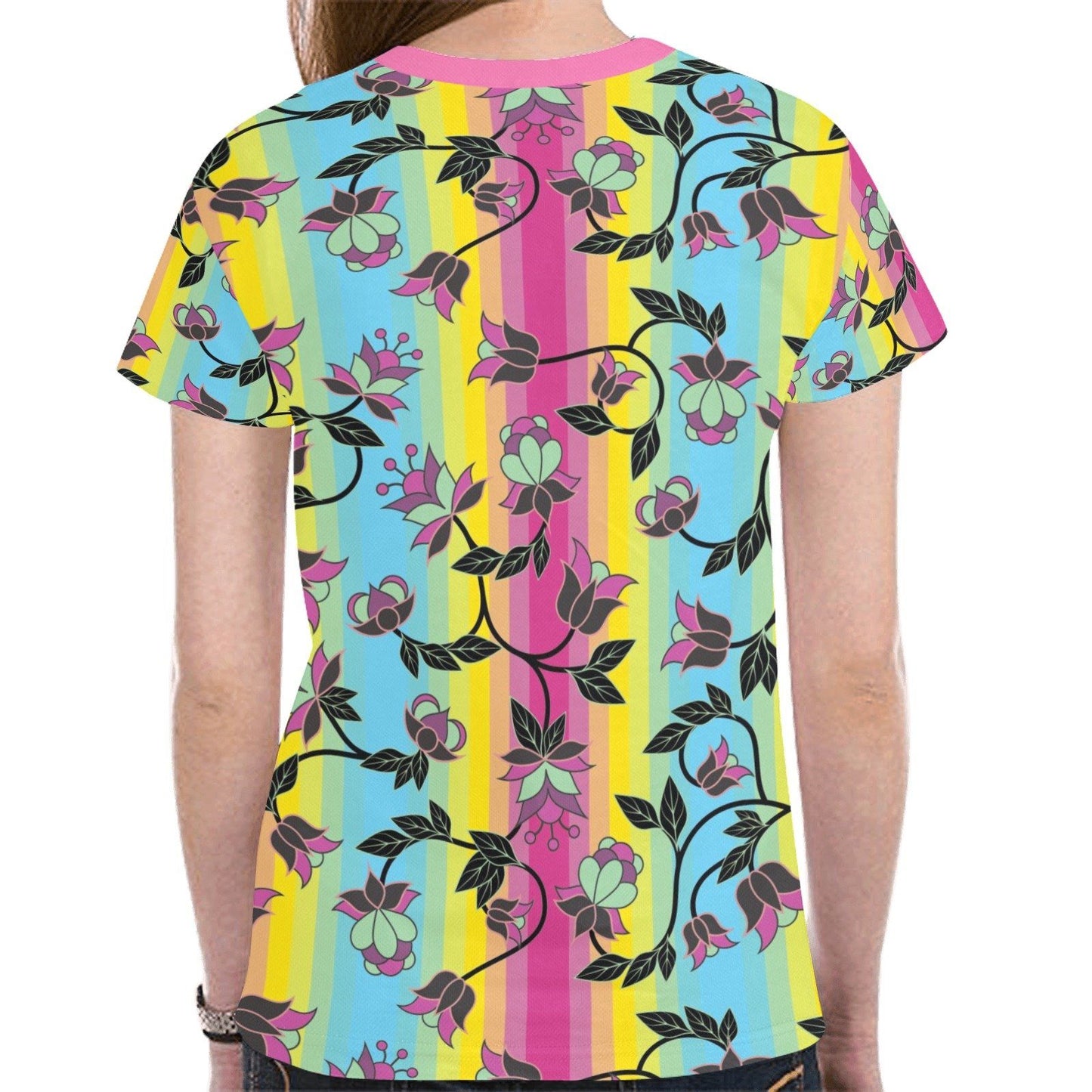 Powwow Carnival New All Over Print T-shirt for Women (Model T45) tshirt e-joyer