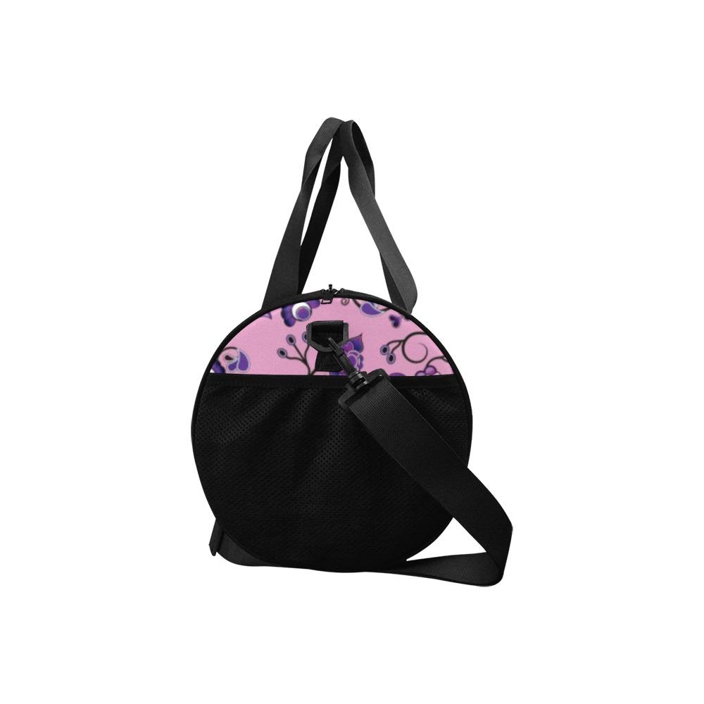 Purple Floral Amour Duffle Bag (Model 1679) Duffle Bag (1679) e-joyer