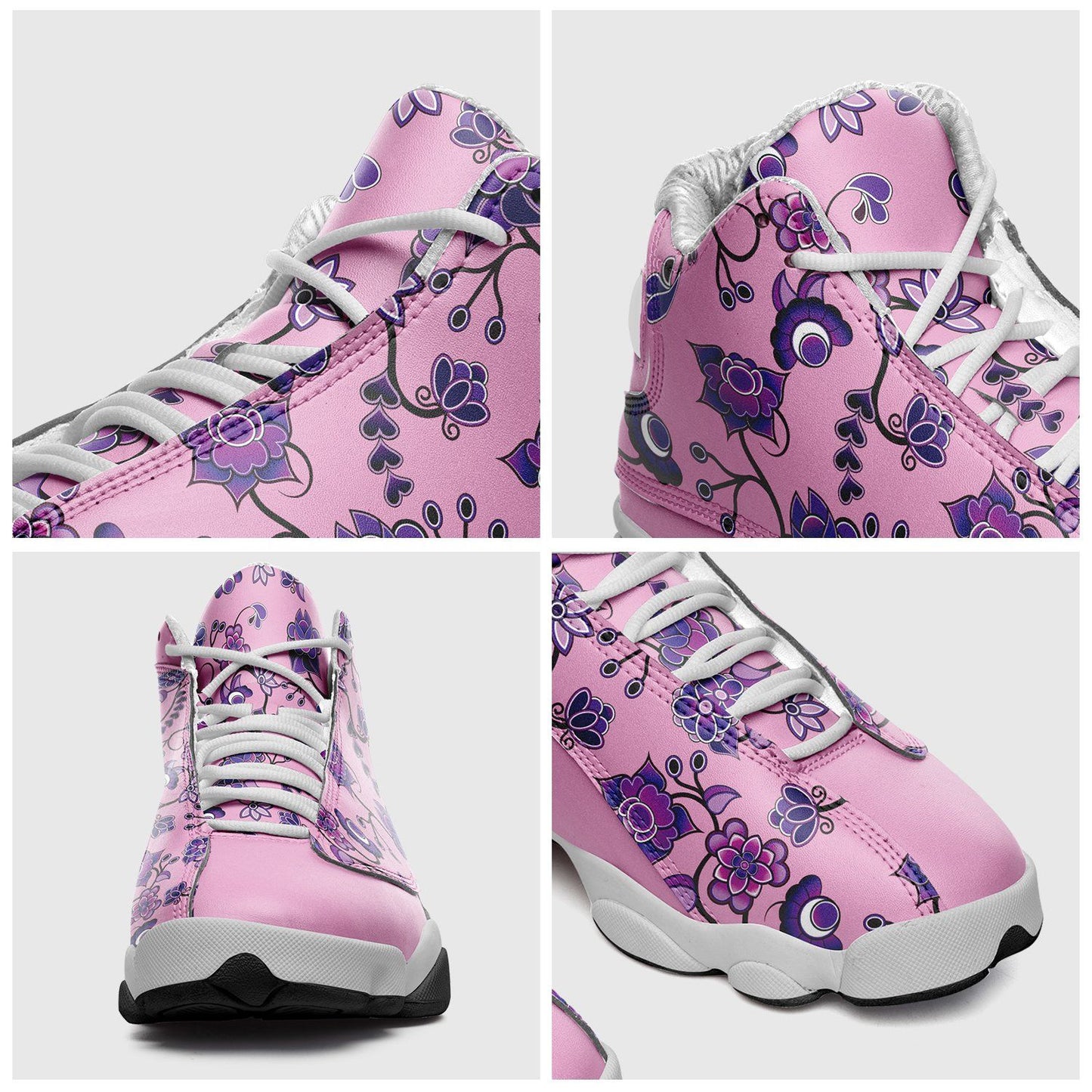 Purple Floral Amour Isstsokini Athletic Shoes Herman