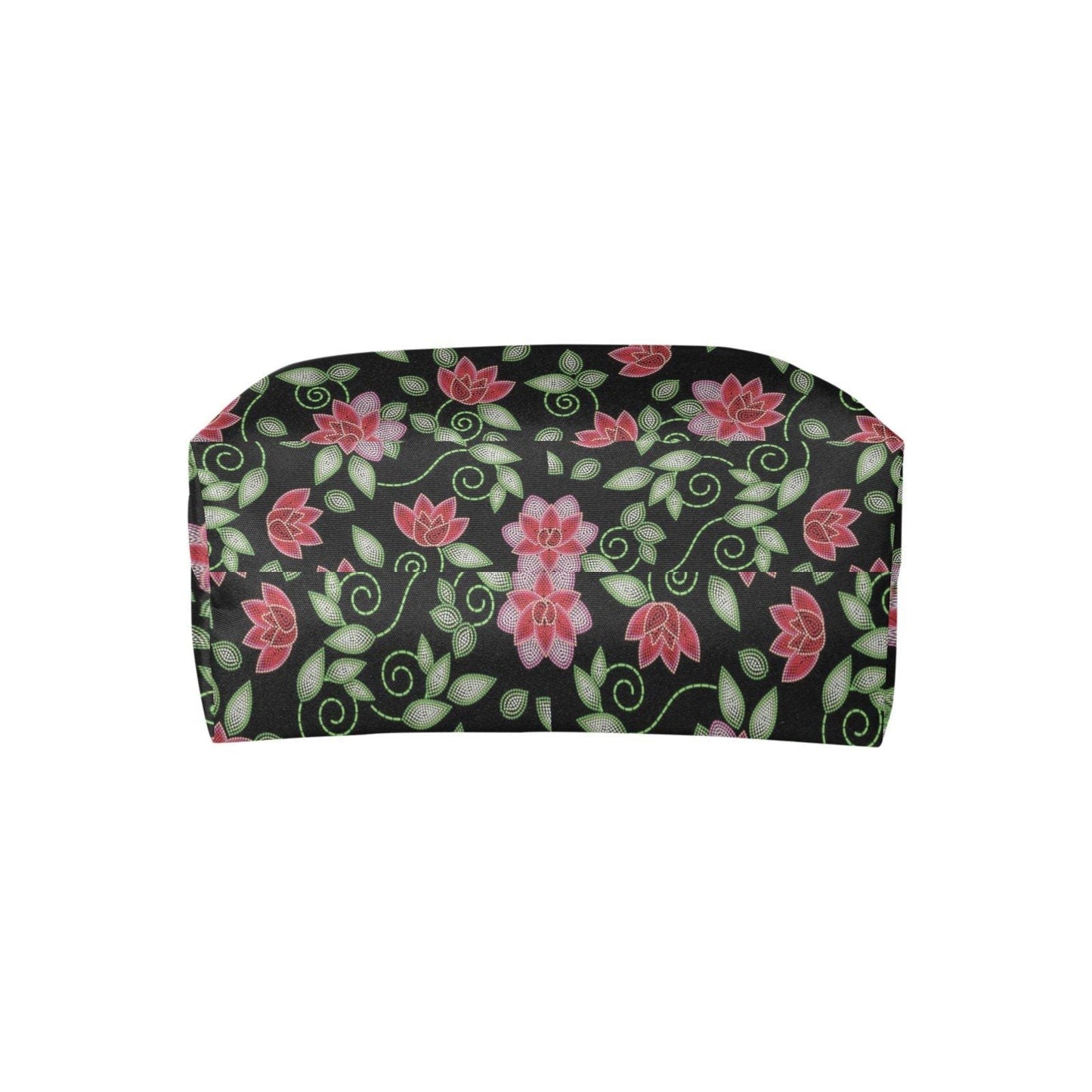 Red Beaded Rose Single-Shoulder Lady Handbag (Model 1714) bag e-joyer