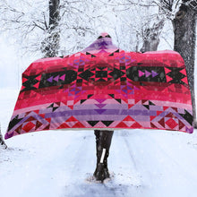Load image into Gallery viewer, Red Star Hooded Blanket blanket 49 Dzine 
