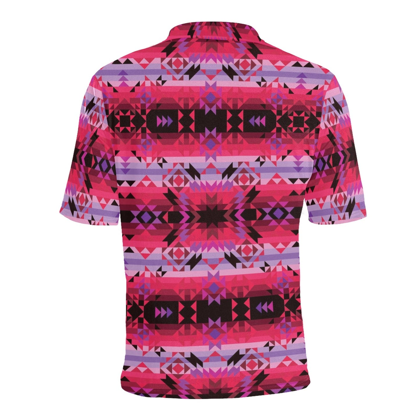 Red Star Men's All Over Print Polo Shirt (Model T55) Men's Polo Shirt (Model T55) e-joyer