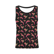 Load image into Gallery viewer, Red Swift Colourful Black All Over Print Tank Top for Women (Model T43) All Over Print Tank Top for Women (T43) e-joyer 
