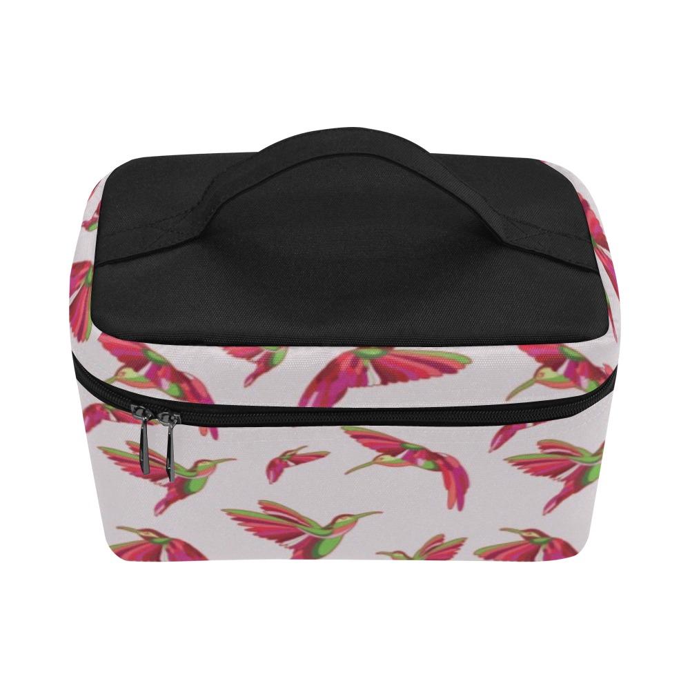 Red Swift Colourful Cosmetic Bag/Large (Model 1658) bag e-joyer