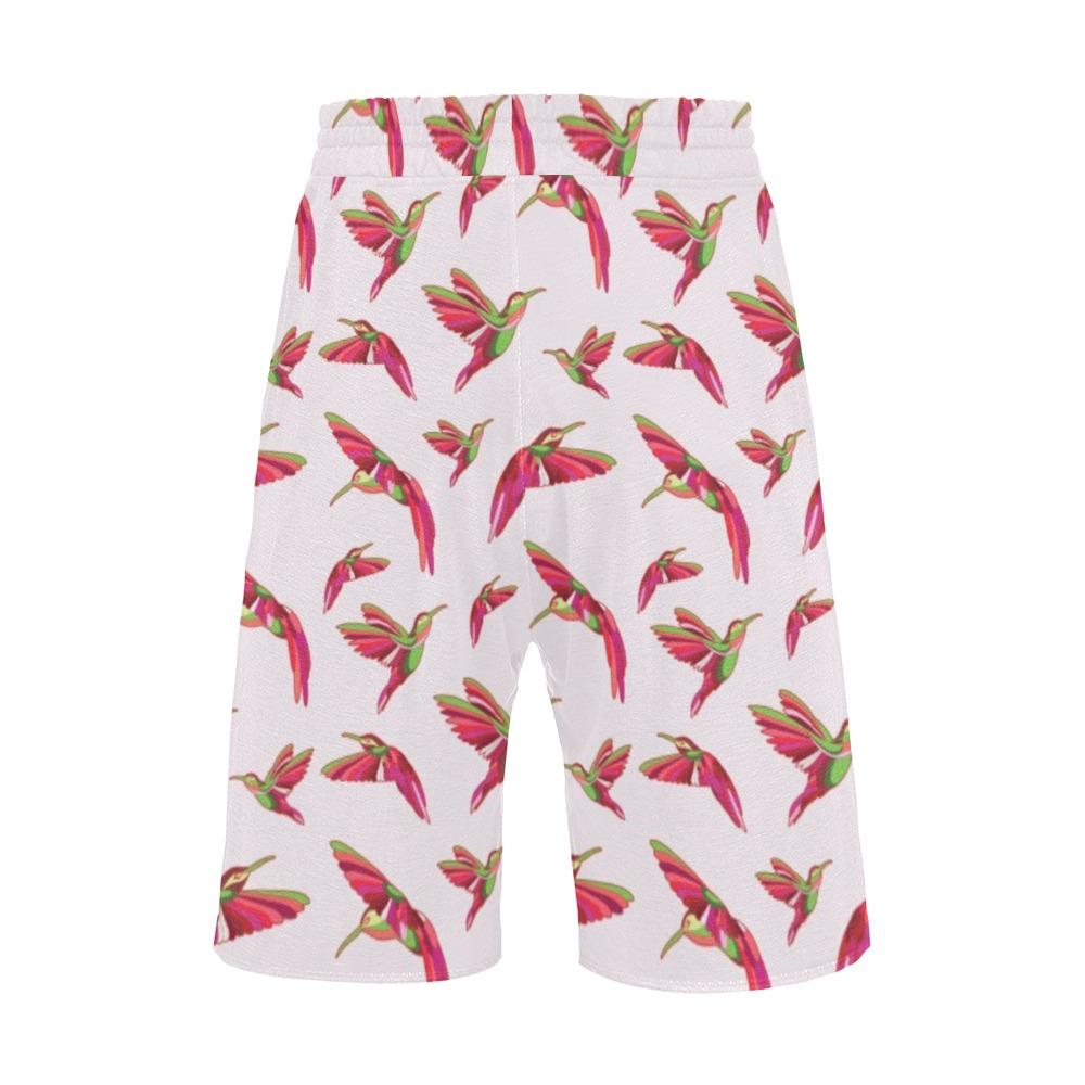 Red Swift Colourful Men's All Over Print Casual Shorts (Model L23) short e-joyer