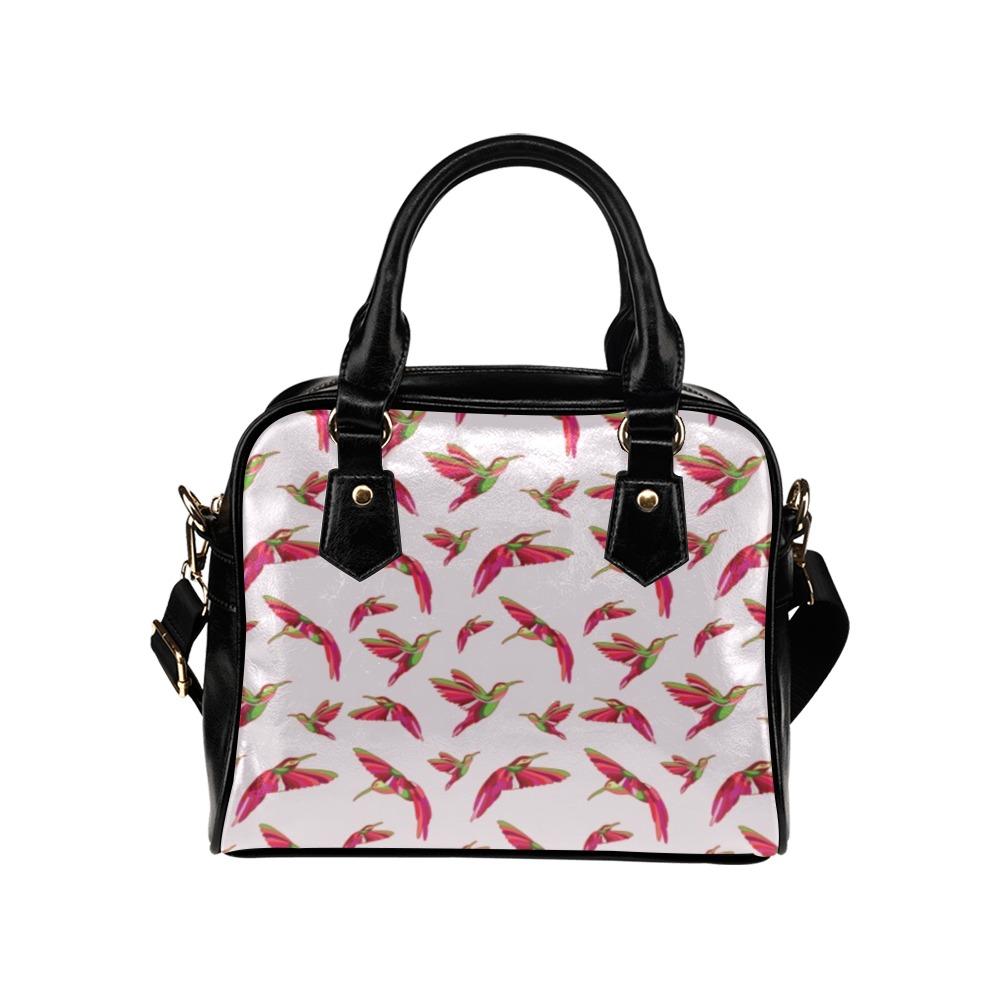 Red Swift Colourful Shoulder Handbag (Model 1634) Shoulder Handbags (1634) e-joyer
