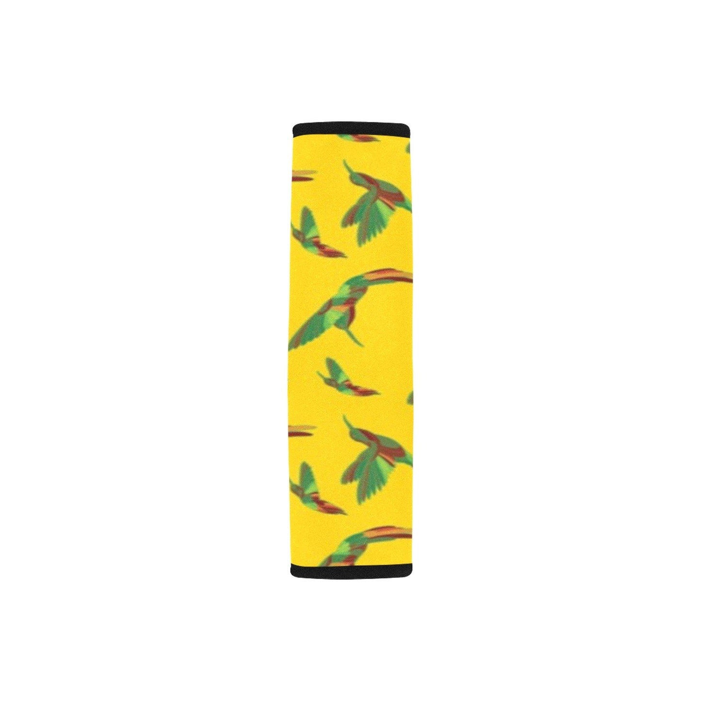 Red Swift Yellow Car Seat Belt Cover 7''x12.6'' (Pack of 2) Car Seat Belt Cover 7x12.6 (Pack of 2) e-joyer