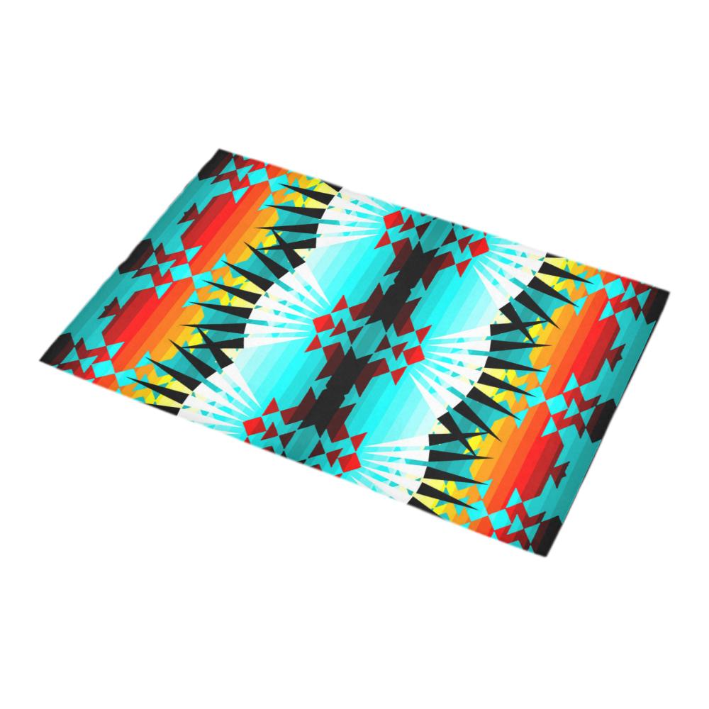 Ribbonwork Bustles Bath Rug 16''x 28'' Bath Rug 16''x 28'' e-joyer