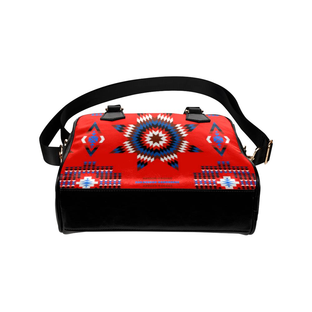Rising Star Blood Moon Shoulder Handbag (Model 1634) Shoulder Handbags (1634) e-joyer