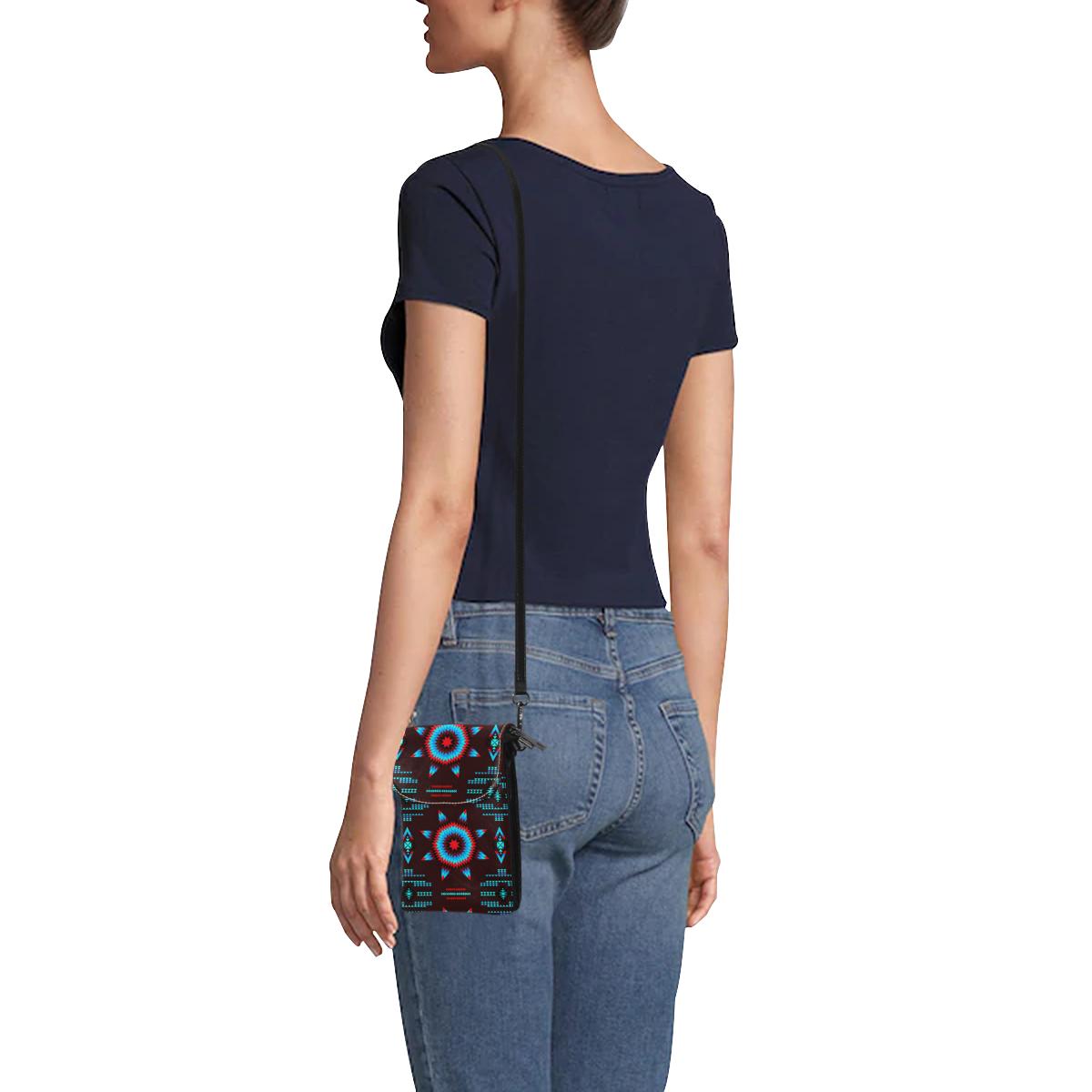 Rising Star Corn Moon Small Cell Phone Purse (Model 1711) Small Cell Phone Purse (1711) e-joyer