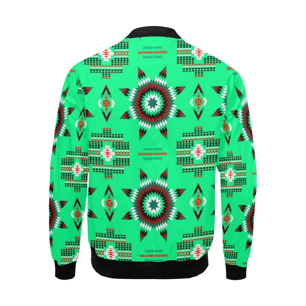 Rising Star Sage Moon All Over Print Bomber Jacket for Men/Large Size (Model H19) All Over Print Bomber Jacket for Men/Large (H19) e-joyer