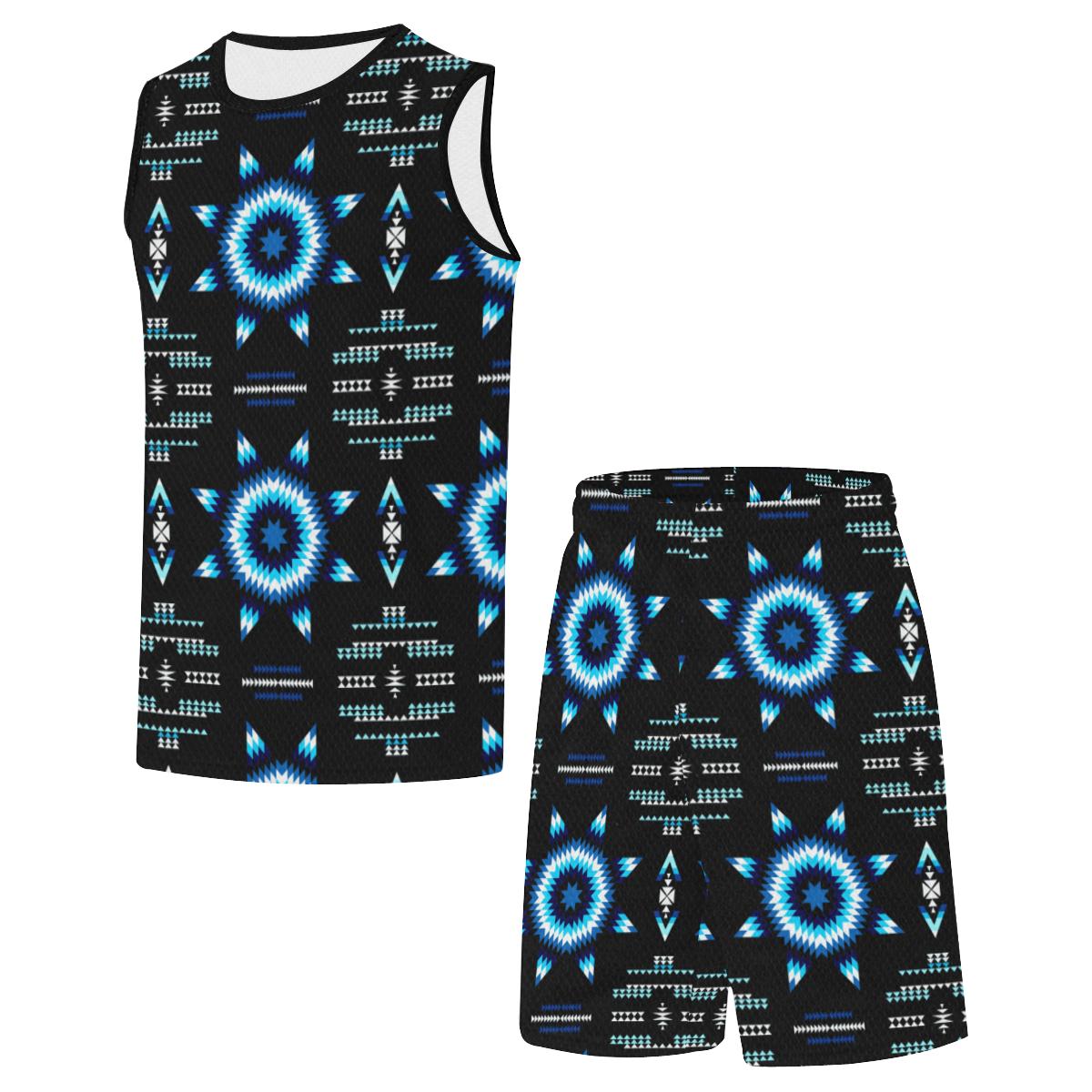 Rising Star Wolf Moon All Over Print Basketball Uniform Basketball Uniform e-joyer