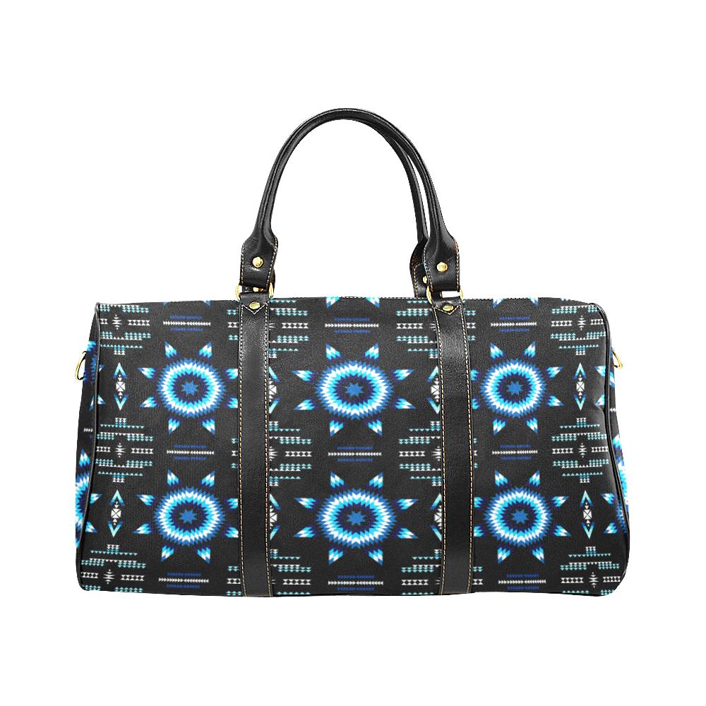 Rising Star Wolf Moon New Waterproof Travel Bag/Large (Model 1639) Waterproof Travel Bags (1639) e-joyer
