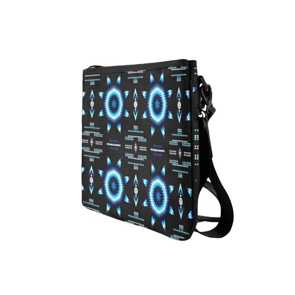 Rising Star Wolf Moon Slim Clutch Bag (Model 1668) Slim Clutch Bags (1668) e-joyer