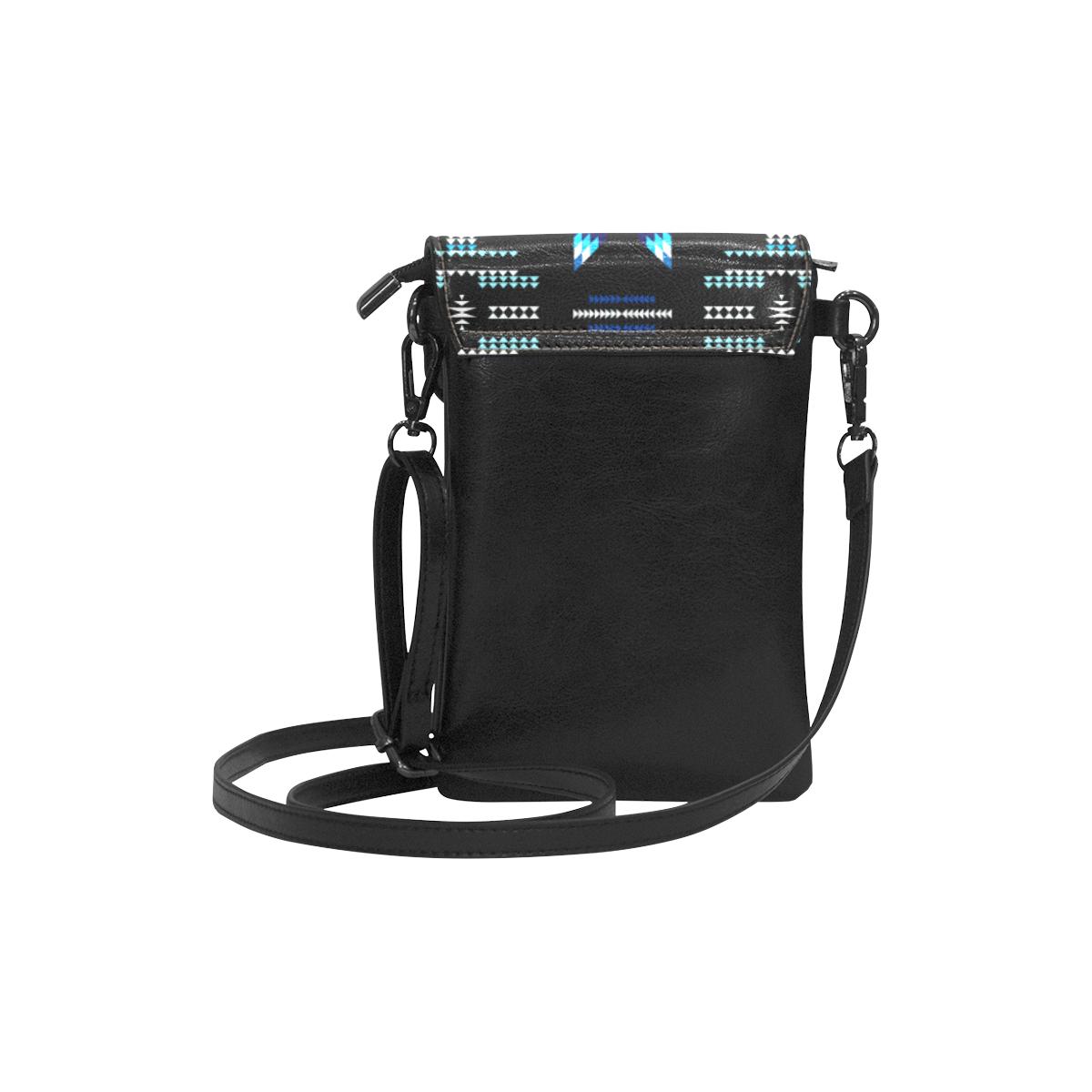 Rising Star Wolf Moon Small Cell Phone Purse (Model 1711) Small Cell Phone Purse (1711) e-joyer