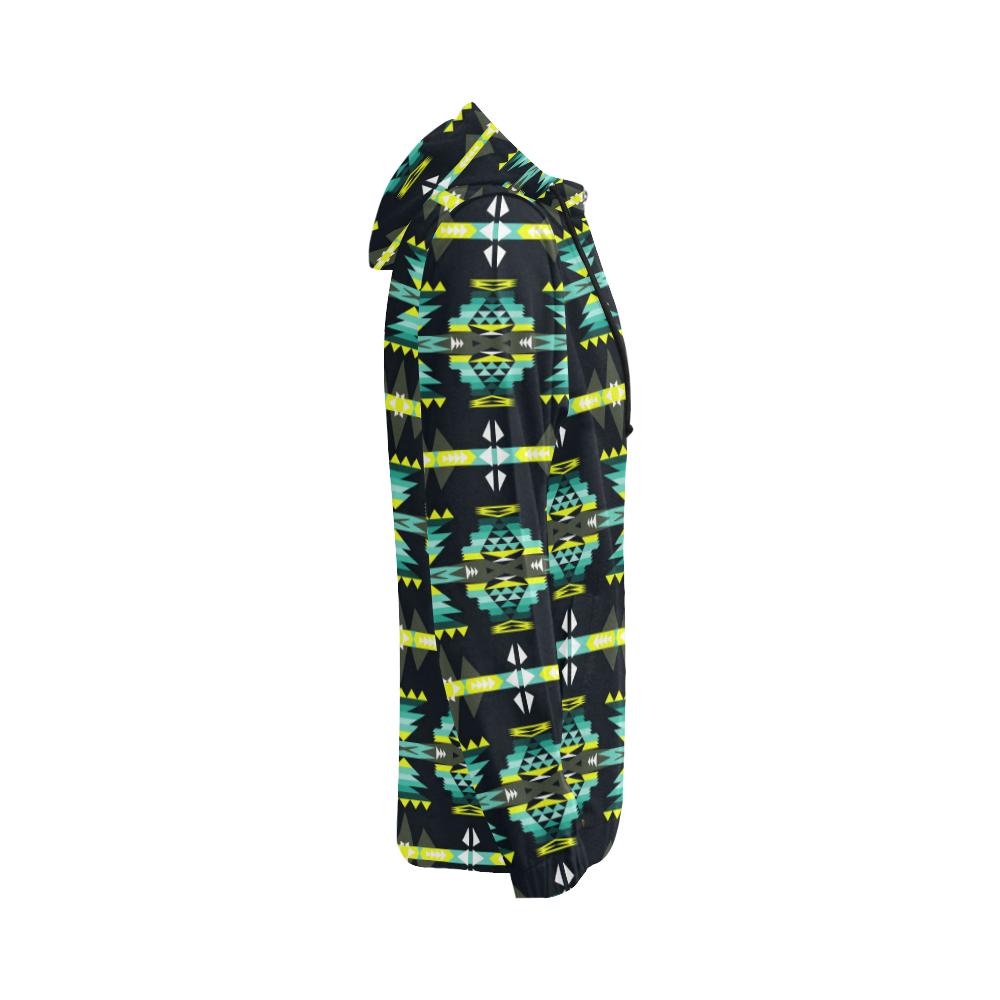 River Trail All Over Print Full Zip Hoodie for Women (Model H14) All Over Print Full Zip Hoodie for Women (H14) e-joyer