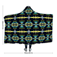 Load image into Gallery viewer, River Trail Hooded Blanket 49 Dzine 
