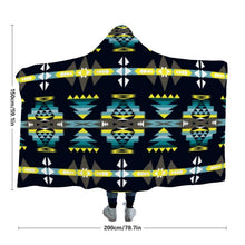 Load image into Gallery viewer, River Trail Hooded Blanket 49 Dzine 
