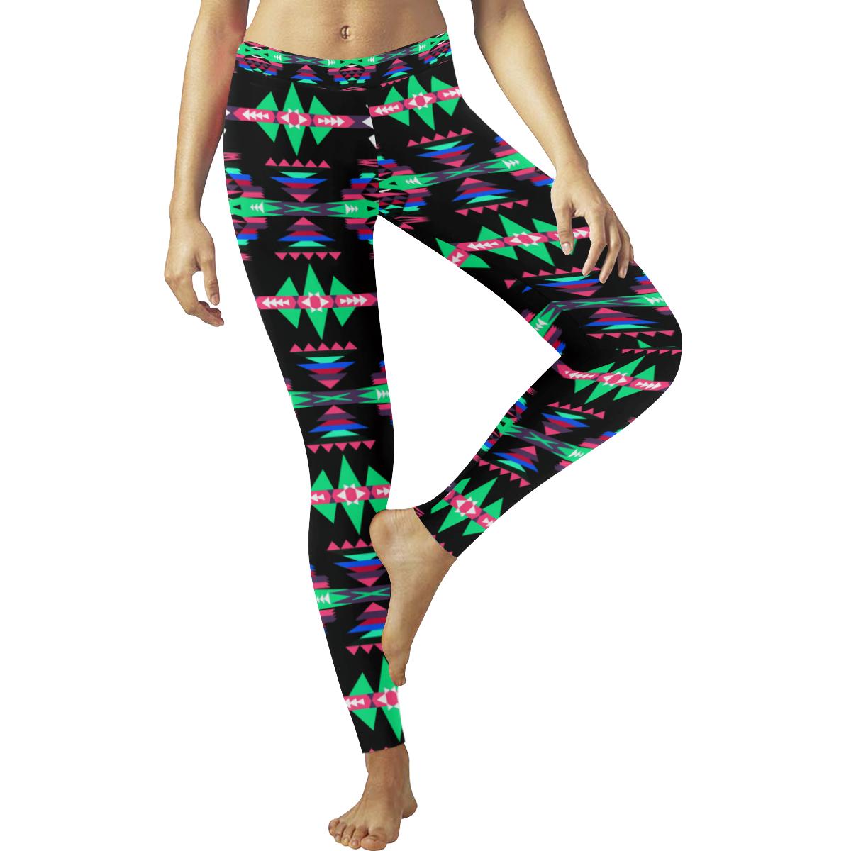 River Trail Journey Low Rise Leggings (Invisible Stitch) (Model L05) Low Rise Leggings (Invisible Stitch) (L05) e-joyer