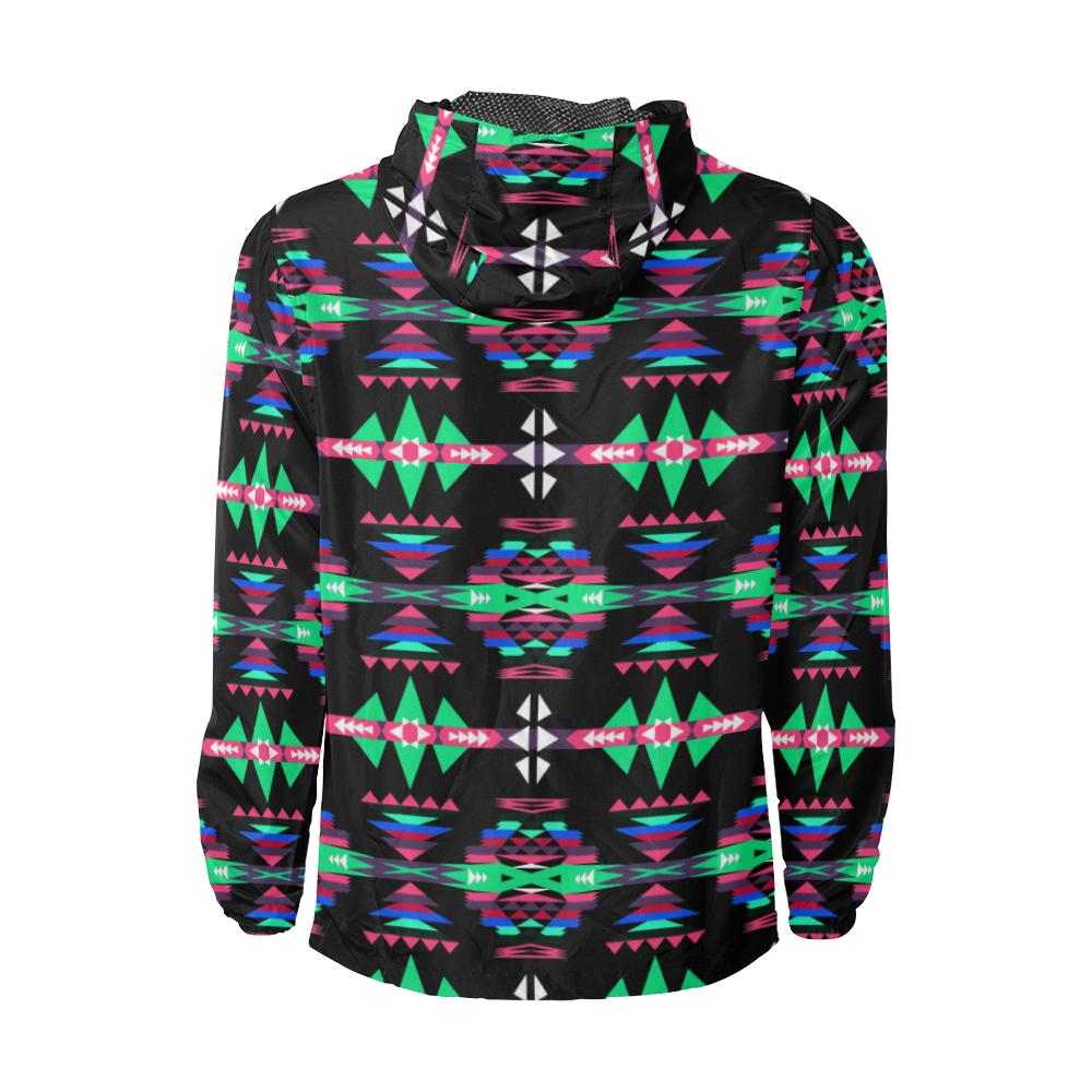 River Trail Journey Unisex All Over Print Windbreaker (Model H23) All Over Print Windbreaker for Men (H23) e-joyer