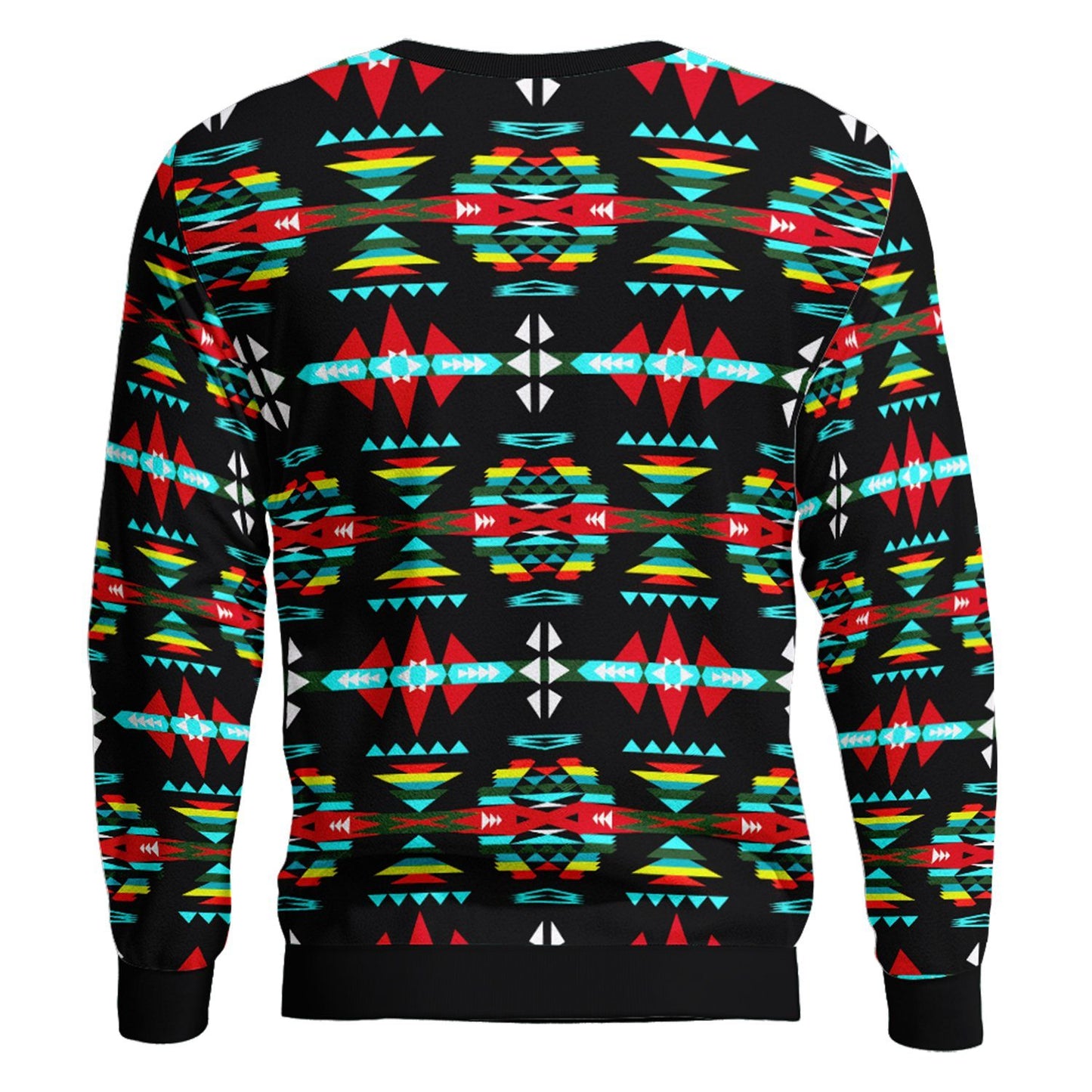 River Trail Sunset Unisex Crewneck Long Sleeve Top 49 Dzine