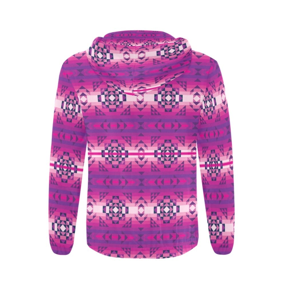 Royal Airspace All Over Print Full Zip Hoodie for Men (Model H14) hoodie e-joyer