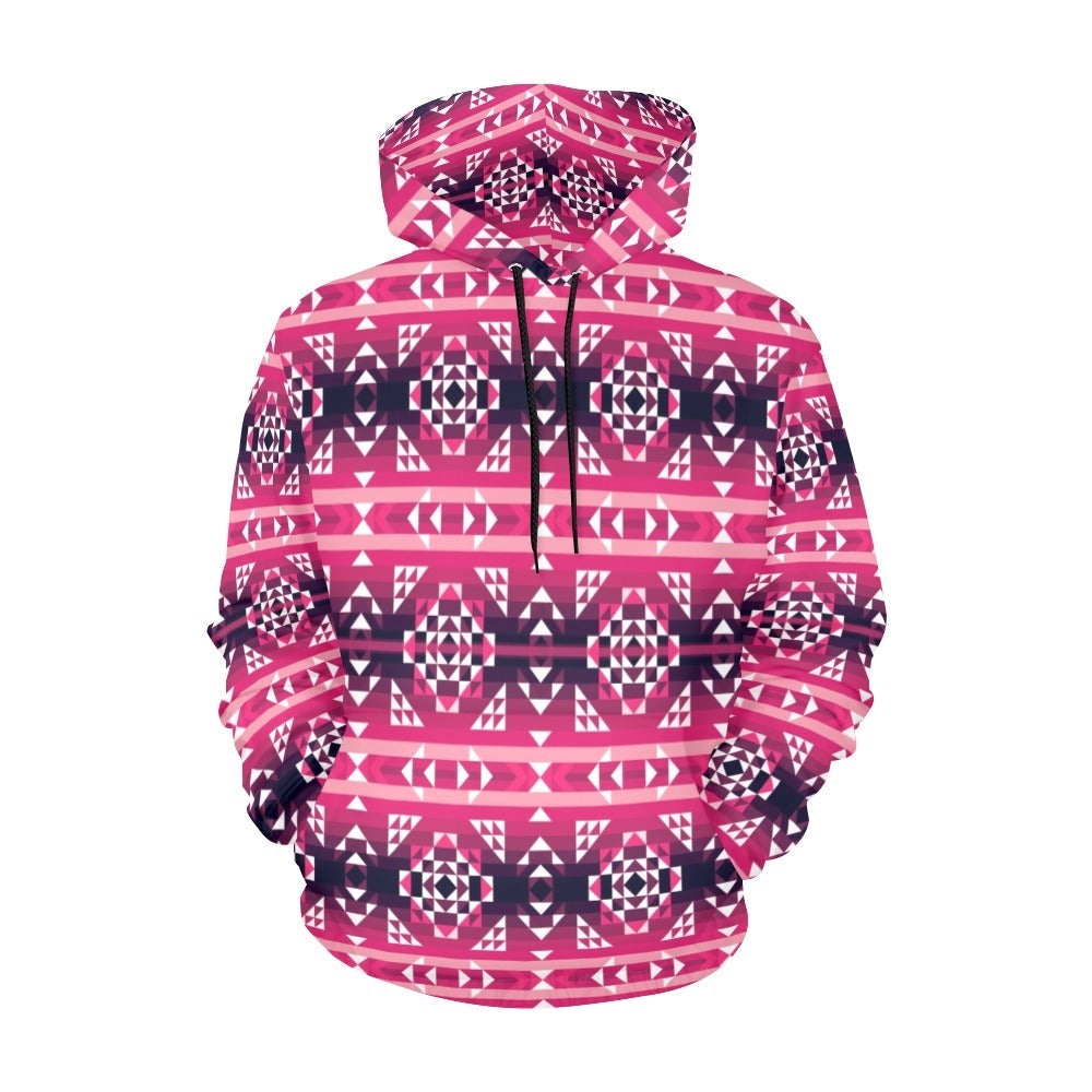 Royal Airspace Red All Over Print Hoodie for Men (USA Size) (Model H13) All Over Print Hoodie for Men (H13) e-joyer