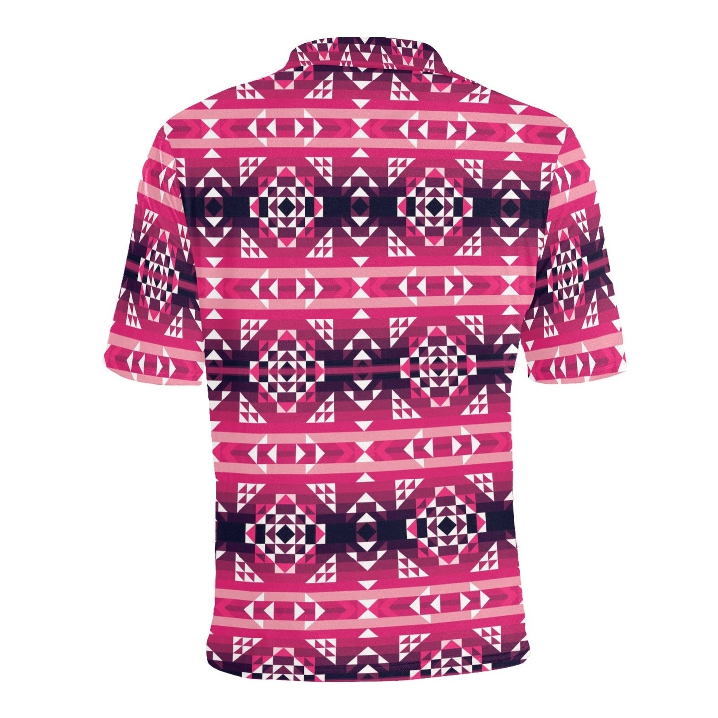 Royal Airspace Red Men's All Over Print Polo Shirt (Model T55) Men's Polo Shirt (Model T55) e-joyer