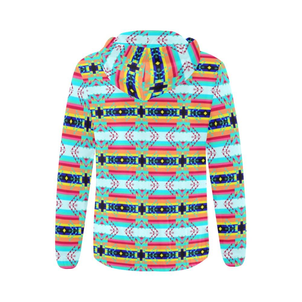 Sacred Spring All Over Print Full Zip Hoodie for Women (Model H14) All Over Print Full Zip Hoodie for Women (H14) e-joyer