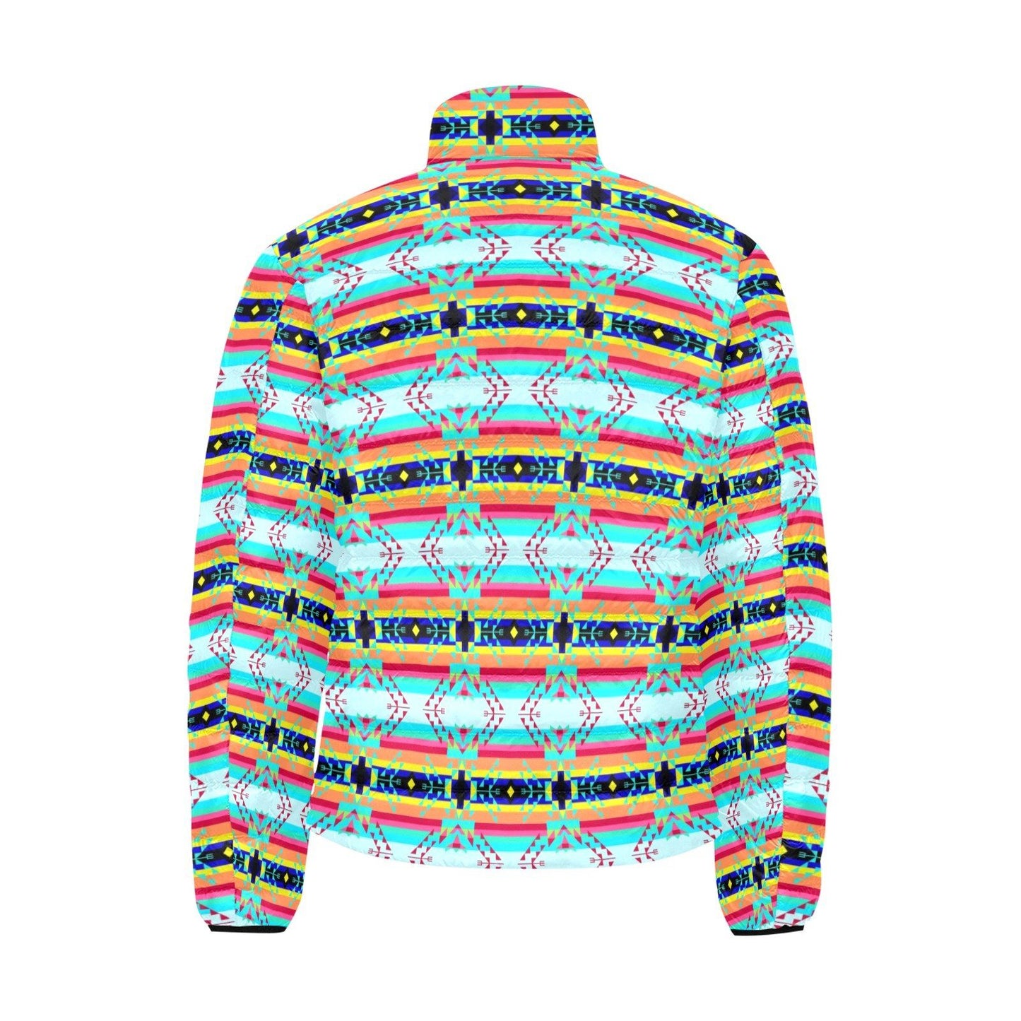 Sacred Spring Men's Stand Collar Padded Jacket (Model H41) Men's Stand Collar Padded Jacket (H41) e-joyer