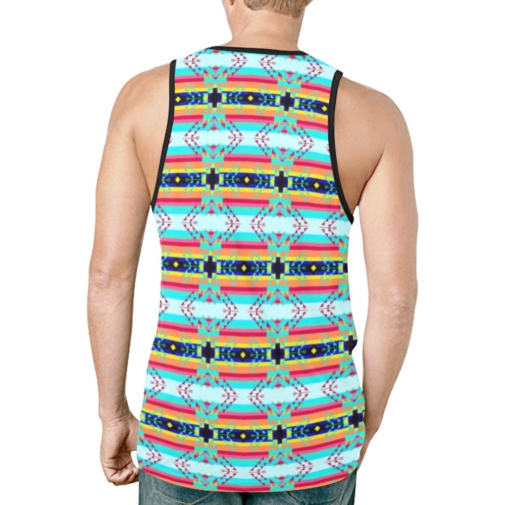 Sacred Spring New All Over Print Tank Top for Men (Model T46) New All Over Print Tank Top for Men (T46) e-joyer