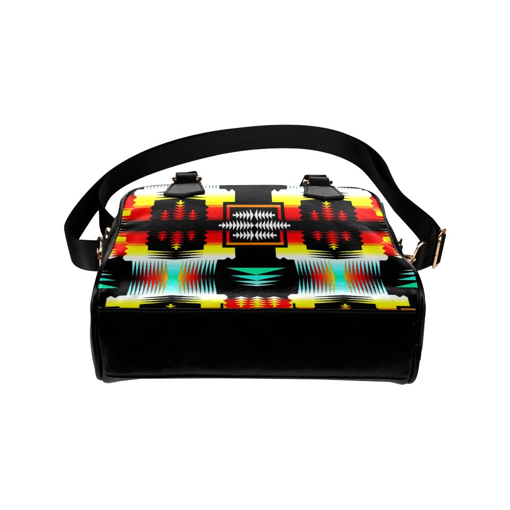 Sage Fire Shoulder Handbag (Model 1634) Shoulder Handbags (1634) e-joyer
