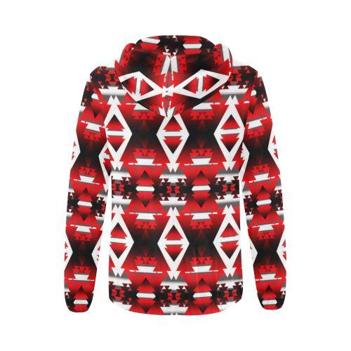 Sierra Winter Camp All Over Print Full Zip Hoodie for Women (Model H14) All Over Print Full Zip Hoodie for Women (H14) e-joyer