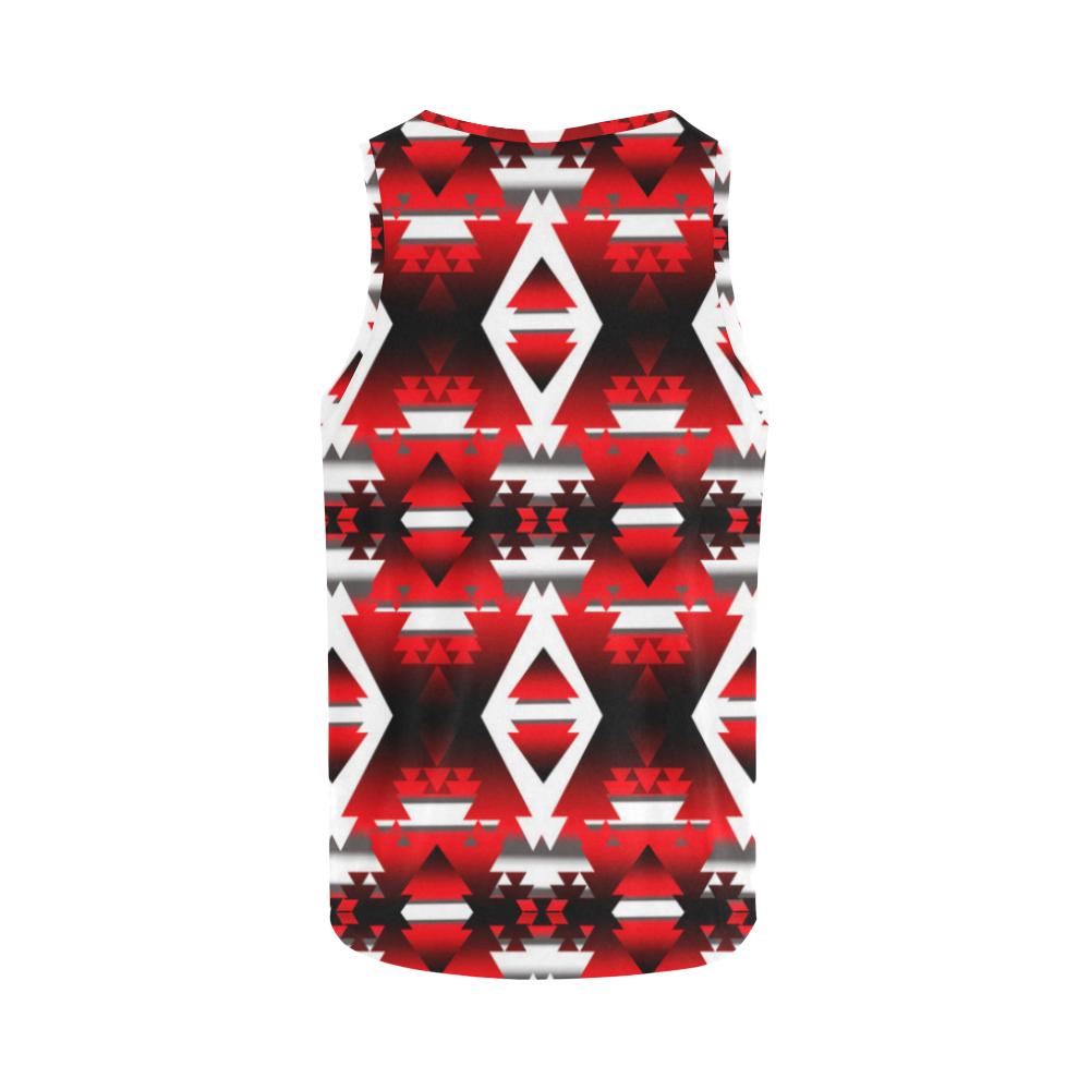 Sierra Winter Camp All Over Print Tank Top for Women (Model T43) All Over Print Tank Top for Women (T43) e-joyer