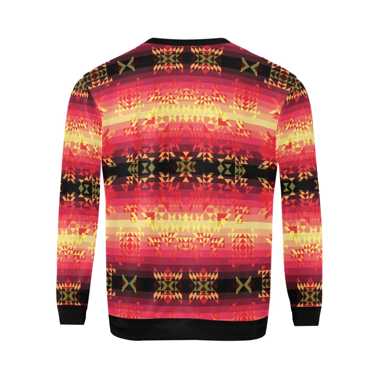 Soleil Fusion Rouge All Over Print Crewneck Sweatshirt for Men (Model H18) shirt e-joyer