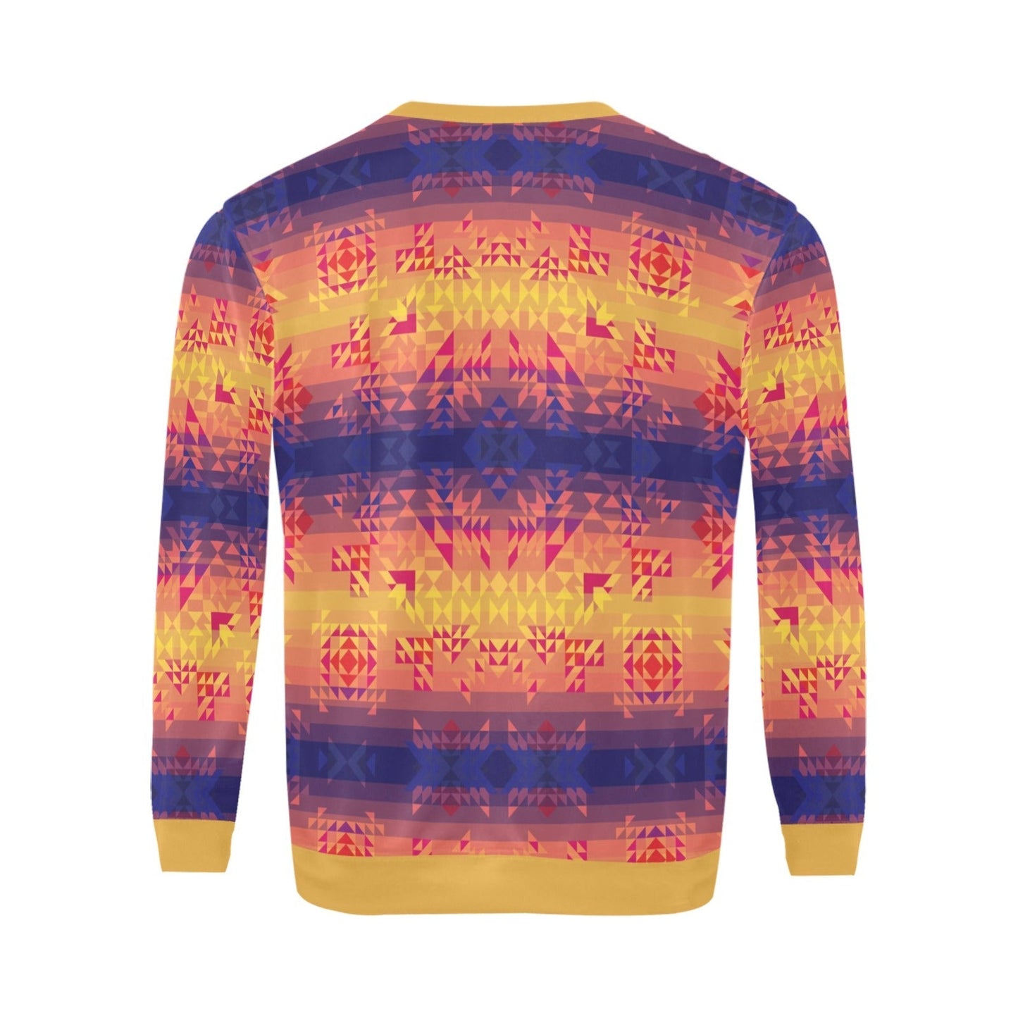 Soleil Indigo All Over Print Crewneck Sweatshirt for Men (Model H18) shirt e-joyer