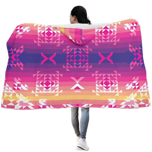 Soleil Overlay LG Hooded Blanket blanket 49 Dzine 