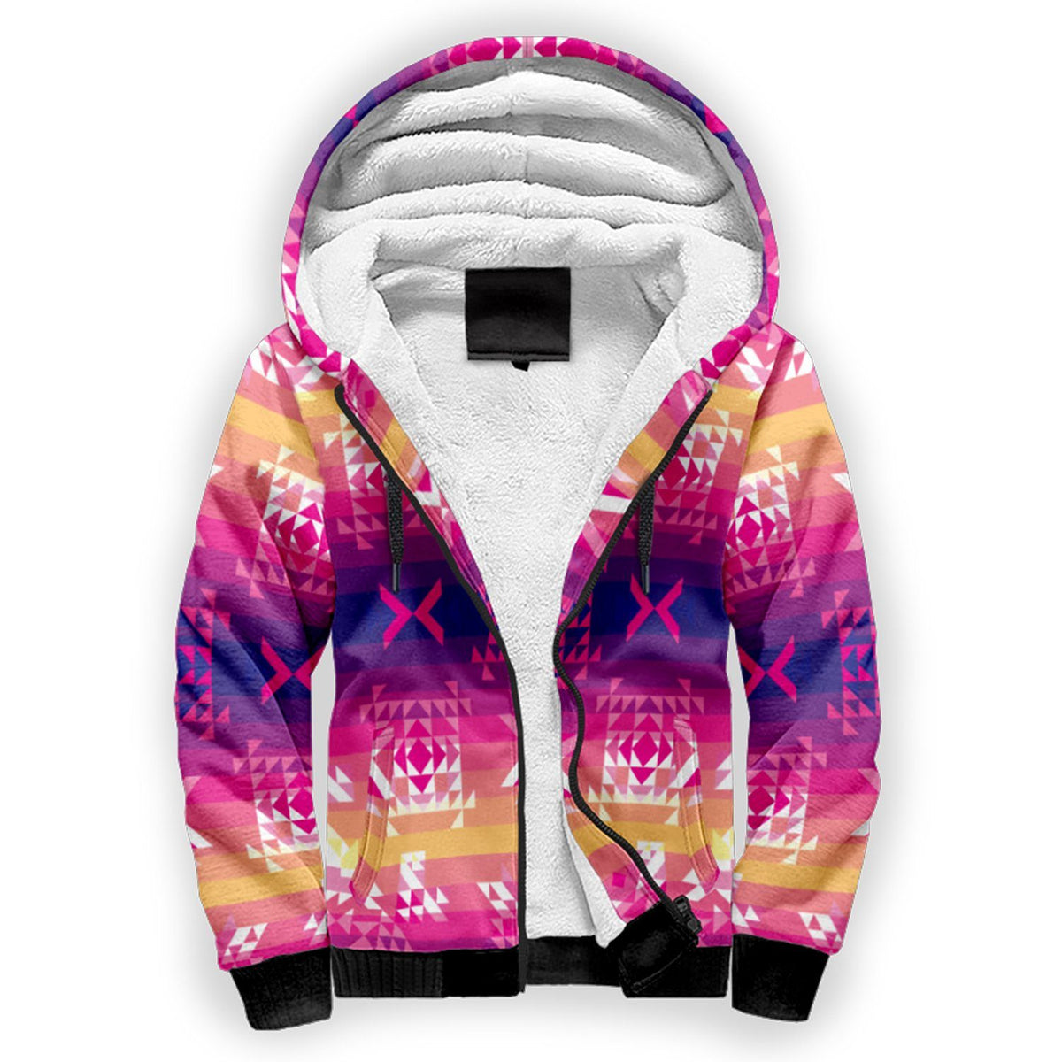 Soleil Overlay LG Sherpa Hoodie by 49 Dzine