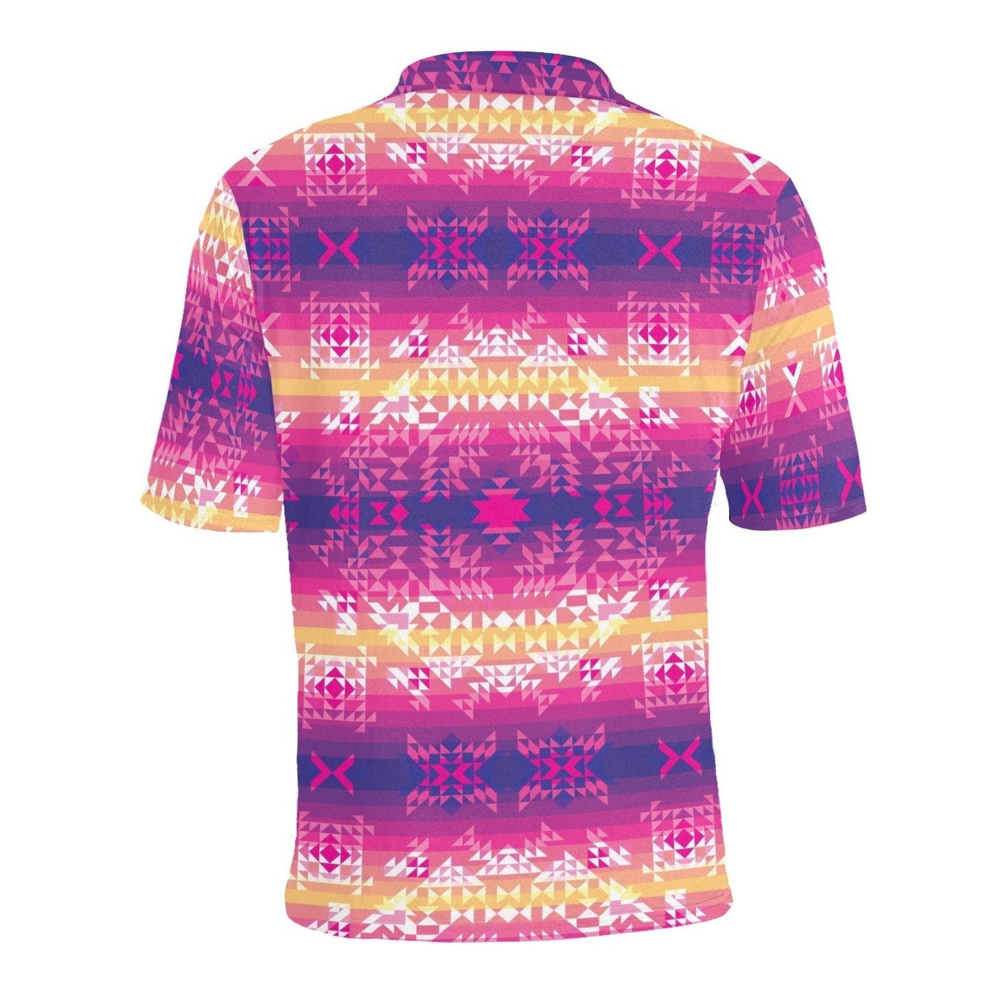 Soleil Overlay Men's All Over Print Polo Shirt (Model T55) Men's Polo Shirt (Model T55) e-joyer