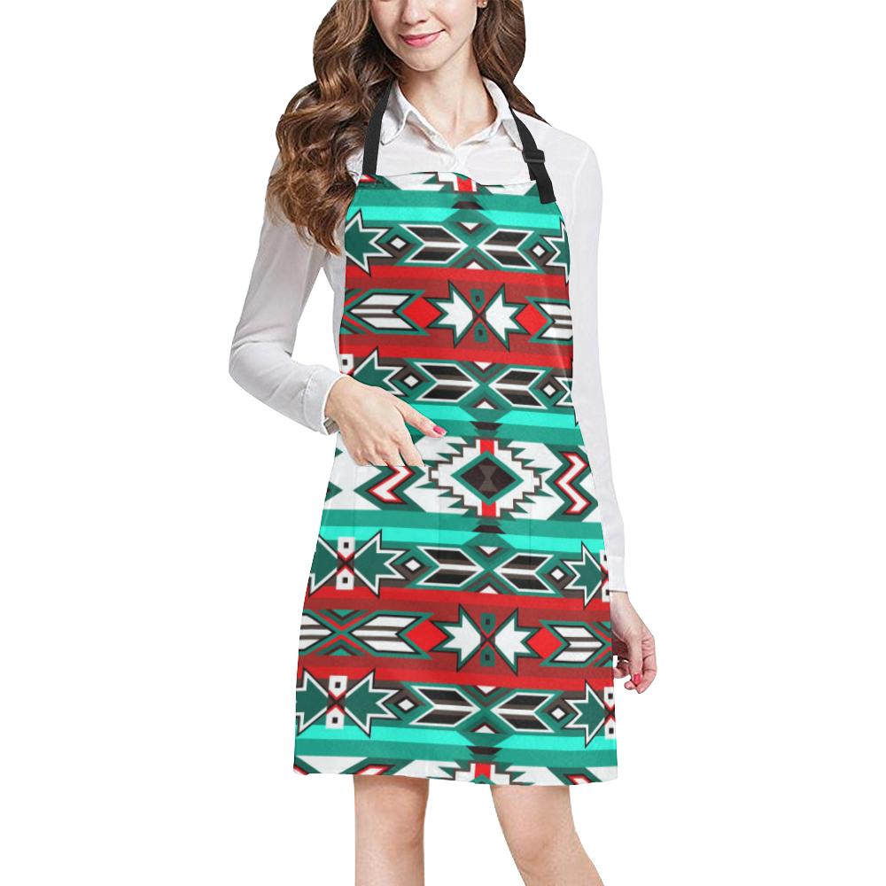 Southwest Journey All Over Print Apron All Over Print Apron e-joyer