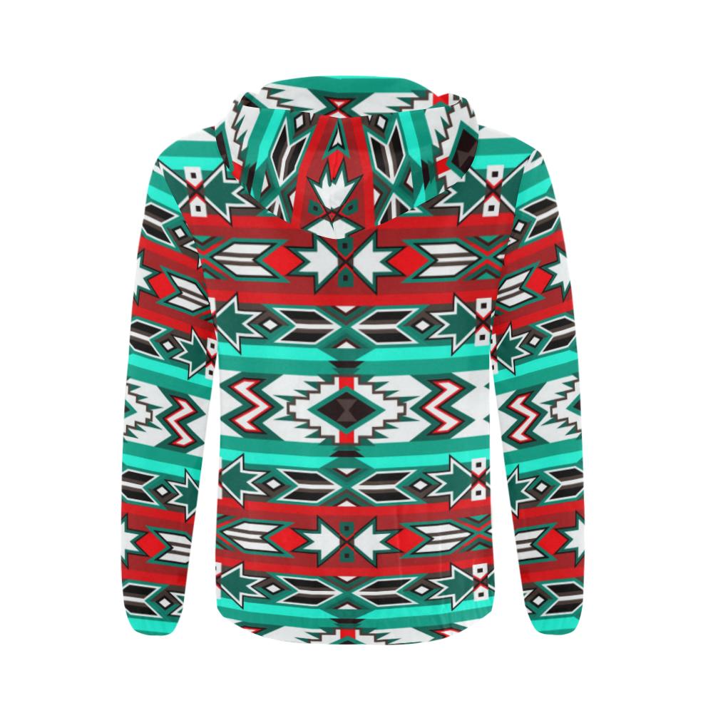 Southwest Journey All Over Print Full Zip Hoodie for Men (Model H14) All Over Print Full Zip Hoodie for Men (H14) e-joyer