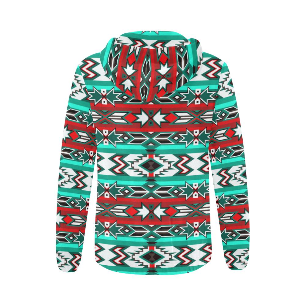 Southwest Journey All Over Print Full Zip Hoodie for Women (Model H14) All Over Print Full Zip Hoodie for Women (H14) e-joyer