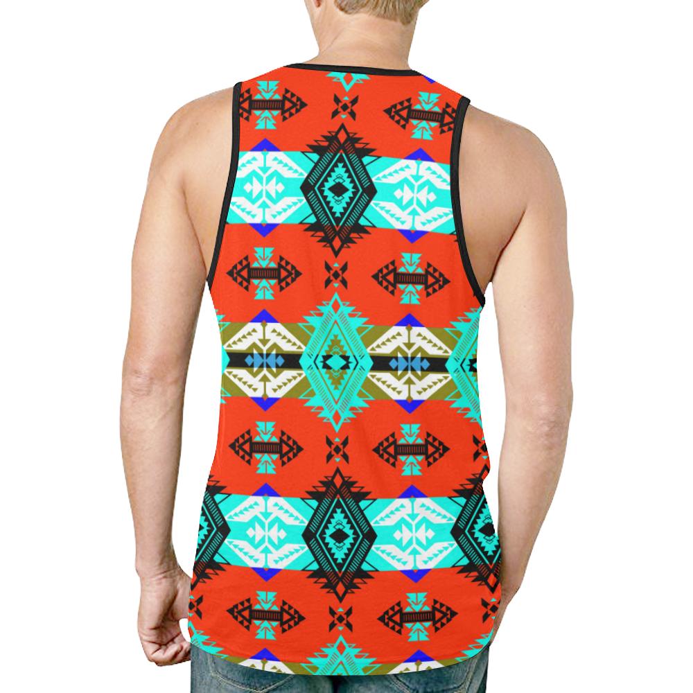 Sovereign Nation Blue New All Over Print Tank Top for Men (Model T46) New All Over Print Tank Top for Men (T46) e-joyer