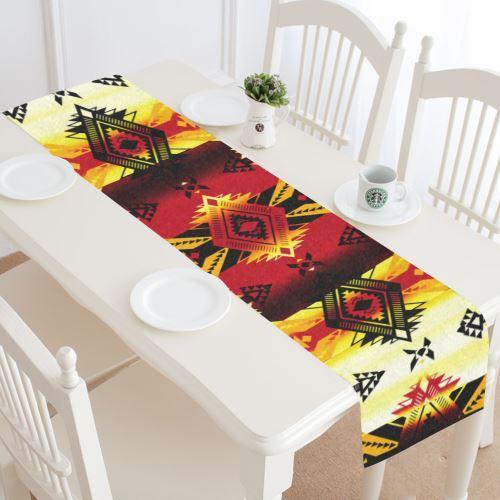 Sovereign Nation Fire Table Runner 16x72 inch Table Runner 16x72 inch e-joyer