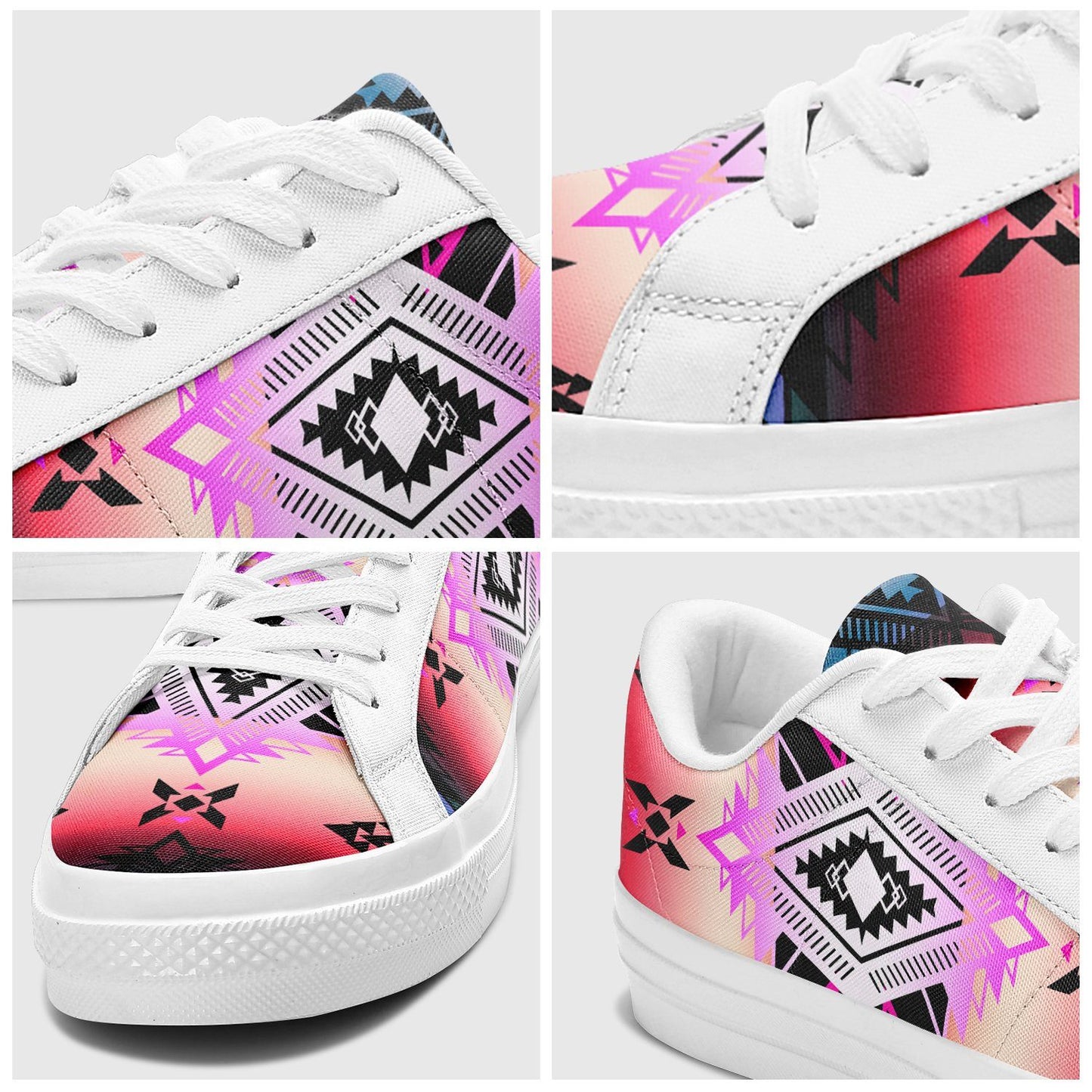 Sovereign Nation Skies Aapisi Low Top Canvas Shoes White Sole aapisi Herman